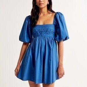 Abercrombie & Fitch Blue Mini Dress